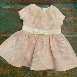 Pink Kate Spade designer baby dress
